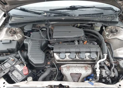 2001 Honda Civic Lx from USA, damaged, VIN JHMES165X1S010029